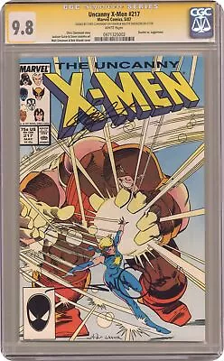 Buy Uncanny X-Men #217D CGC 9.8 SS Claremont/ Simonson 1987 0971325002 • 264.05£