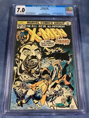 Buy X-Men #94 (1975 ) CGC 7.0 1st New X-Men Team 3rd Appearance Wolverine • 574.68£