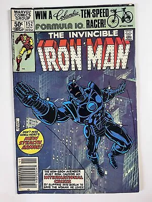 Buy Iron Man #152 (1981) Debut Of Iron Man's Stealth Armor I In 7.0 Fine/Very Fine • 7.76£