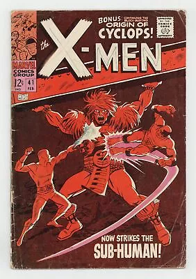 Buy Uncanny X-Men #41 GD/VG 3.0 1968 • 22.52£