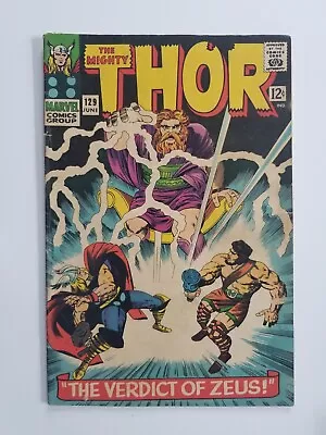 Buy Thor #129 (1966 Marvel Comics) First Appearance Of Ares ~ Solid Copy VG+ • 35.01£