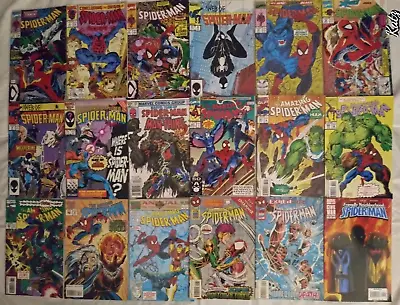Buy 19 Spider-Man Woman Comic Book Lot Kingpin Ultron Juggernaut Lizard Hulk • 18.63£