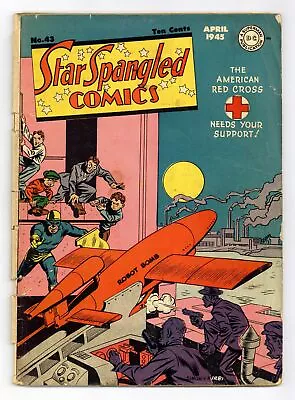 Buy Star Spangled Comics #43 GD- 1.8 1945 • 138.33£