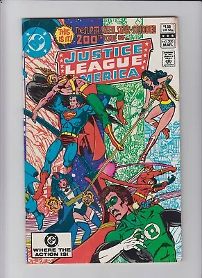 Buy Justice League Of America #200 - A League Divided, Gerry Conway! (6.0) 1982 • 3.88£