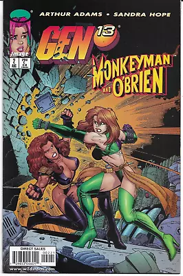 Buy GEN13 / MONKEYMAN & O'BRIEN #2 (1998) VARIANT COVER 'A' By ART ADAMS = THOR #147 • 6.50£