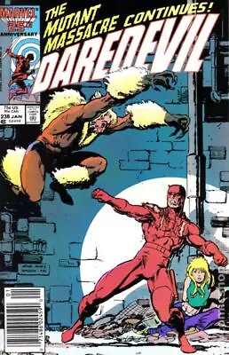 Buy Daredevil #238 VG/FN 5.0 1987 Stock Image Low Grade • 3.26£