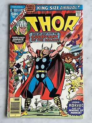 Buy Thor Annual #6 F 6.0 -Buy 3 For FREE Shipping! (Marvel, 1977) • 14.37£