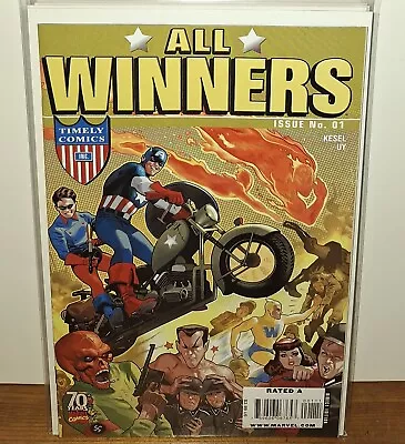 Buy All Winners #1 Marvel Timely Comics 70th Anniversary 2009 Rare NM 1st Print • 4.30£