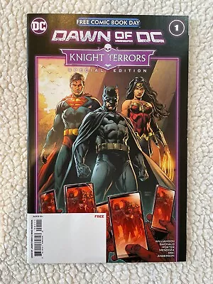 Buy Dawn Of DC Knight Terror #1 Special Edition DC Comics Fabok Cover FCBD • 4.50£