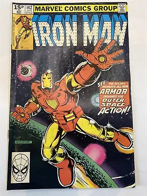 Buy INVINCIBLE IRON MAN #142 UK Price Marvel Comics - 1981 VG • 3.95£