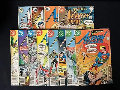 Buy Action Comics #465-476 Lex Luther, Terra-Man - 12 Total Superman Books  • 27.18£