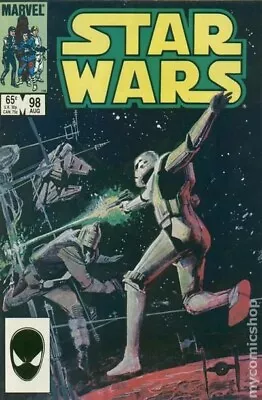 Buy STAR WARS #98 (1985) MARVEL Bill Sienkiewicz Painted Cover BAGGED & BOARDED NICE • 7.77£