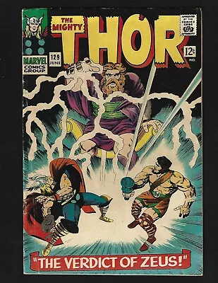Buy Thor #129 FN Kirby 1st Tana Nile 1st Ares 1st Harokin Early Hercules Zeus Loki • 22.56£