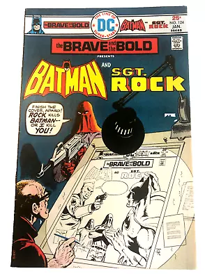 Buy DC Comic #124 The Brave And The Bold January 1976 Vintage Original • 3.88£