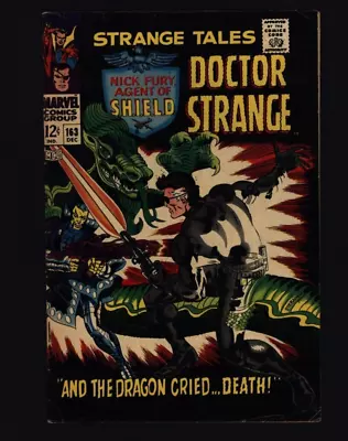 Buy Strange Tales- Nick Fury & Doctor Strange # 163 VG/FN  Marvel  SA • 11.64£
