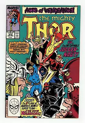 Buy Thor #412 FN/VF 7.0 1989 1st Full App. New Warriors • 32.62£