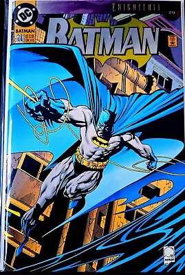 Buy BATMAN #500 VF/NM DIE-CUT CARD COVER & POSTCARDS 1993 KNIGHTFALL BANE DC Comics • 3.49£