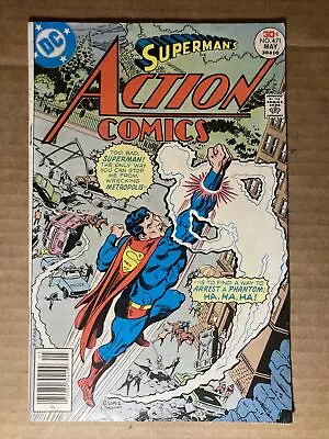 Buy Action Comics 471 DC Comics 1977 VG+ • 3.88£