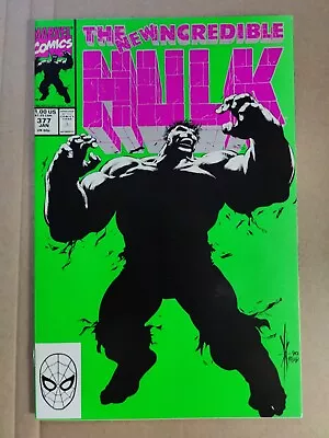 Buy THE INCREDIBLE HULK #377 (MARVEL 1991) 1ST PROFESSOR HULK Direct VF/NM • 9.32£