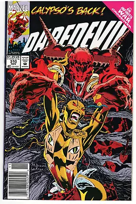 Buy Daredevil #310 : 1992 : VF/NM : MARVEL : 1st Cover App. Of Calypso • 15.53£