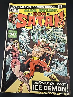 Buy Marvel Spotlight # 14 - Son Of Satan, 1st Katherine Reynolds Fine Cond. • 3.69£