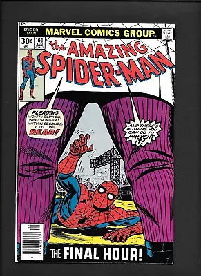 Buy Amazing Spider-Man 164 Deadline Kingpin Glory Grant Romita Marvel Comic Jan 1977 • 23.30£