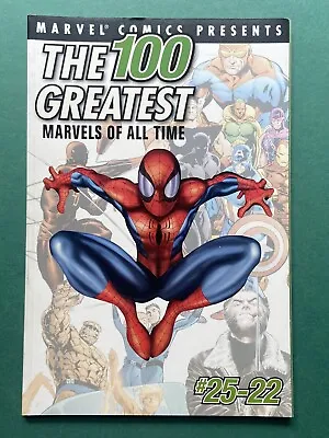 Buy The 100 Greatest Marvels Of All Time Vol 1 #25-22 VF (2001) X-Men 141 FF 48 • 4.99£