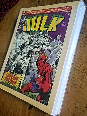 Buy Hulk Comic - Mid Grade 13 Issues (Marvel UK) • 8£