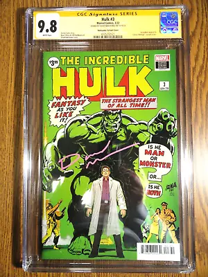 Buy Hulk #3 Variant Nakayama Signature CGC 9.8 NM/M SS #1 Homage Cover Sign Marvel • 220.31£