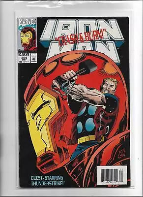 Buy Iron Man #304 1994 Very Fine 8.0 5340 Thunderstrike • 11.61£