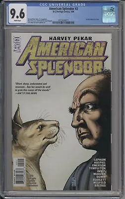Buy American Splendor #2 - Cgc 9.6 - Dc/vertigo Comics - Darick Robertson Cover • 52.80£