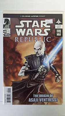 Buy Star Wars Republic 60 NEWSSTAND Origin Of Asajj Ventress Clone Wars • 23.76£