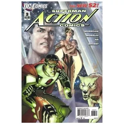 Buy Action Comics #3 Cover 2  - 2011 Series DC Comics NM+ Full Description Below [r` • 7.60£