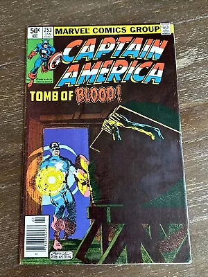 Buy Captain America #253N (Marvel 1981) 1st Joseph Chapman, Ken Crichton VF- • 11.67£