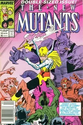 Buy New Mutants, Vol. 1 (50B) Father's Day! Newsstand Edition Marvel Comics 23-Dec-8 • 3.88£