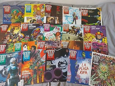 Buy 2000ad Prog 700-719 Bundle. 20 Comics Complete Run From 1990-91 Job Lot.... • 9.99£