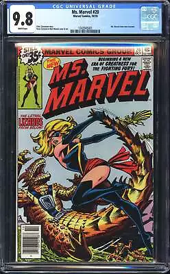 Buy Ms. Marvel 20 CGC 9.8 • 263.11£