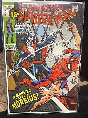 Buy 🔥Amazing Spider-man 101🔑1st Morbius🦇VF🚨Great Copy !🔥Hot🧛Taking Offers!💎 • 465.97£