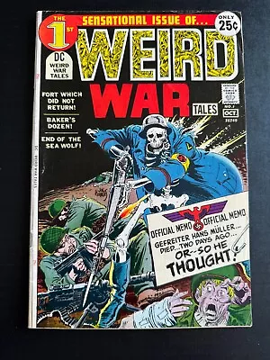 Buy Weird War Tales #1 - Cover Art By Joe Kubert (DC, 1971) Fine/F+ • 105.13£