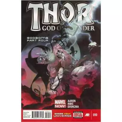 Buy Thor: God Of Thunder #10 Marvel Comics VF+ Full Description Below [w@ • 2.59£