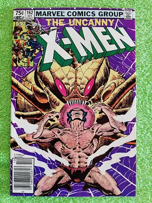 Buy UNCANNY X-MEN #162 VF Newsstand Canadian Price Variant 1st Wolverine Solo RD5197 • 7.08£
