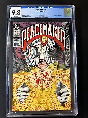 Buy Peacemaker #1 CGC 9.8 1988 DC Comics White Pages 1st Print • 77.65£