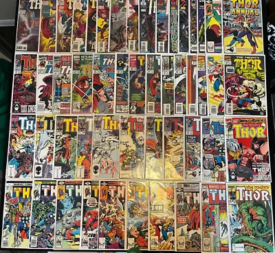 Buy THE MIGHTY THOR (51-Book) MEGA LOT W #251 274 289 290 294 296 312 313 324 341 + • 116.49£