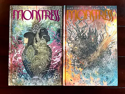 Buy MONSTRESS Book 1 & 2 HC Set Barnes & Noble Exclusive Editions Signed W/postcards • 147.55£