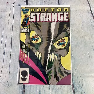 Buy 1986 Doctor Dr Strange #81 Marvel Comics 25th Anniversary Bagged And Boarded • 8.15£