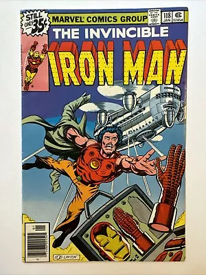 Buy Invincible Iron Man #118 (1979) 1st App Of James  Rhodey  Rhodes / War Machine • 15.52£