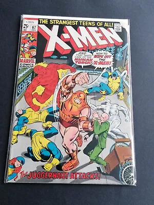 Buy Uncanny X-Men #67 - Marvel Comics - April 1970 - 1st Print • 38.85£