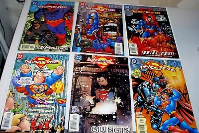 Buy SUPERMAN The MAN OF STEEL 129 130 131 132 133 AND 134  LAST SIX ISSUES! Rb • 7.57£