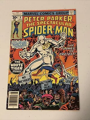 Buy Peter Parker The Spectacular Spider-Man #9 Newsstand 1st White Tiger • 13.98£