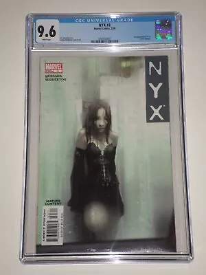 Buy NYX 3 (2004 Marvel) CGC 9.6 1st Appearance Of X-23 (Laura Kinney) • 504.79£